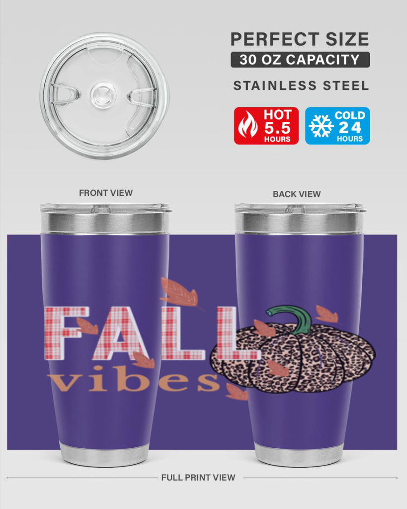 Happy Thanksgiving 252#- fall- Tumbler