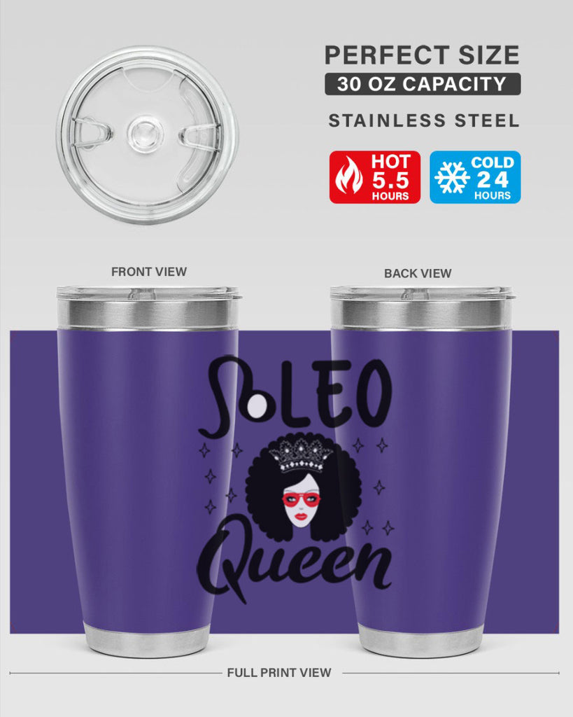 Leo queen 294#- zodiac- Tumbler