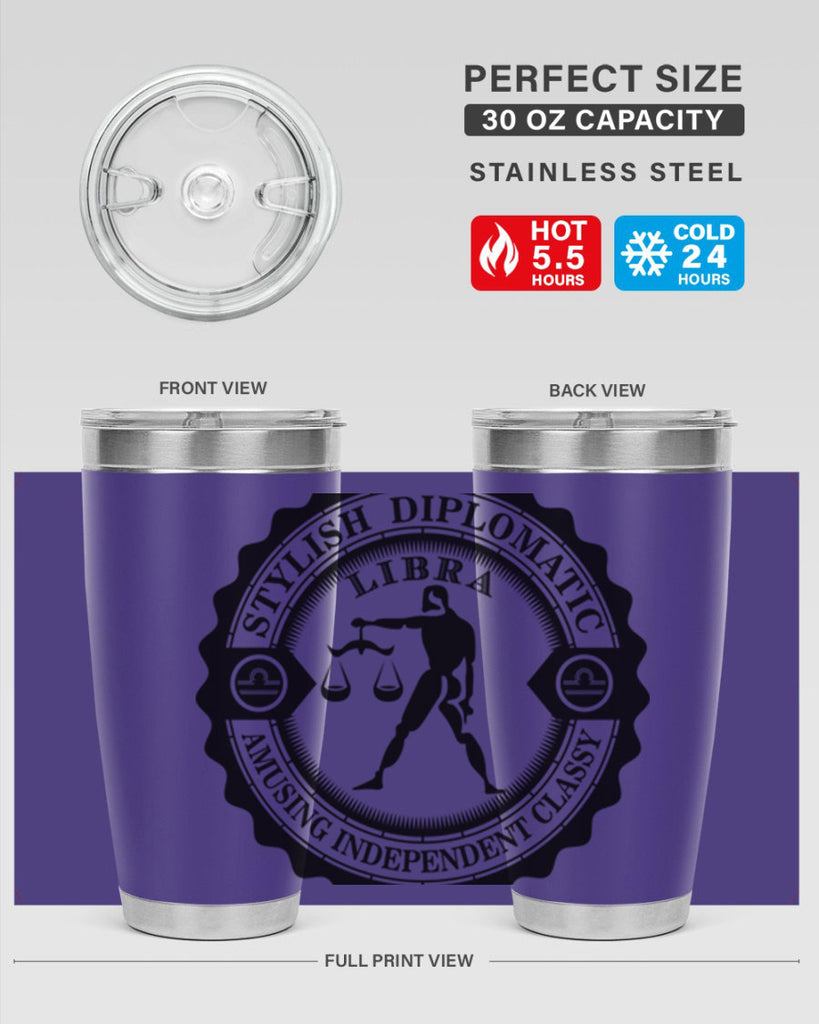 Libra 27#- zodiac- Tumbler