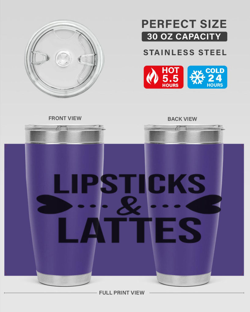 Lipsticks Lattes 114#- fashion- Cotton Tank