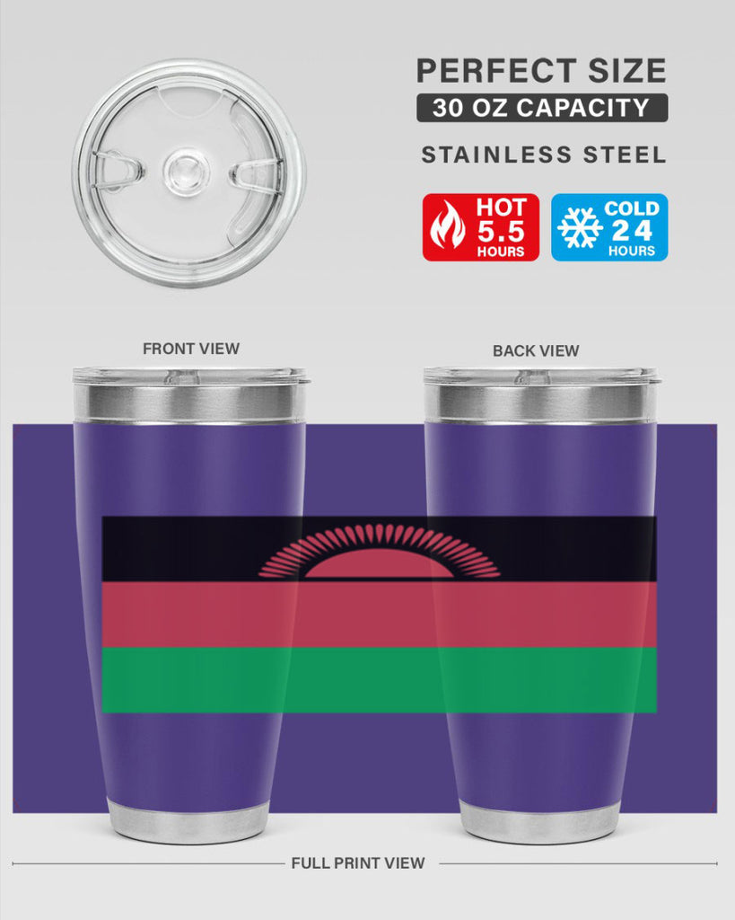 Malawi 95#- world flags- Tumbler