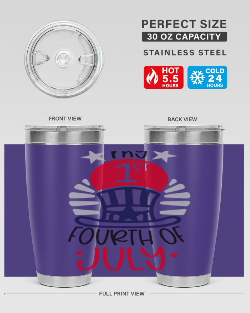 My st Fourth Of July Style 168#- Fourt Of July- Tumbler
