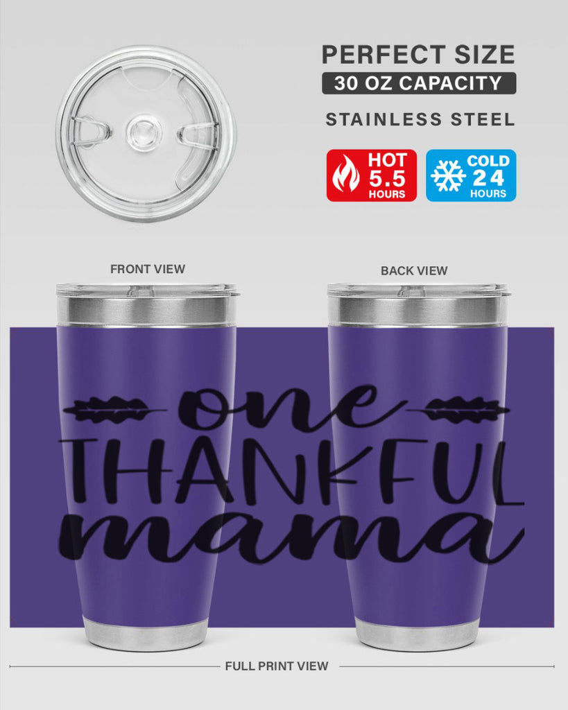 One Thankful Mama 464#- fall- Tumbler