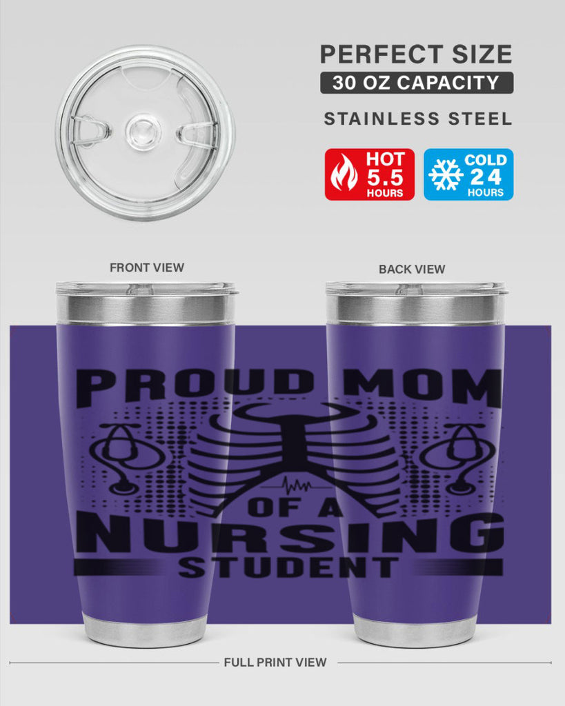 Proud mom Style 255#- nurse- tumbler