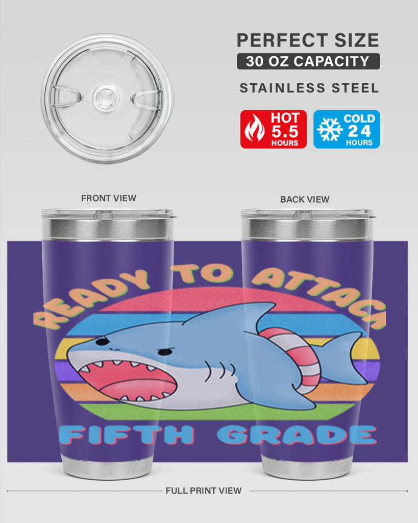Ready to Attack 5th Grade 21#- 5th grade- Tumbler