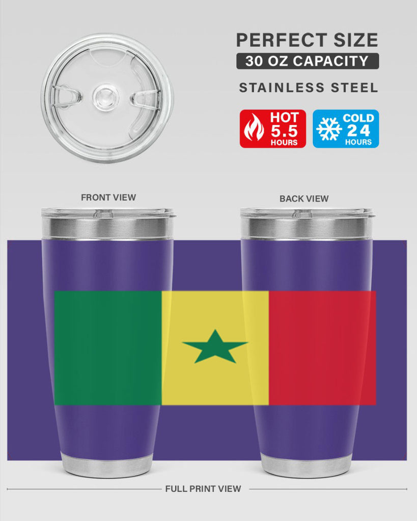 Senegal 45#- world flags- Tumbler