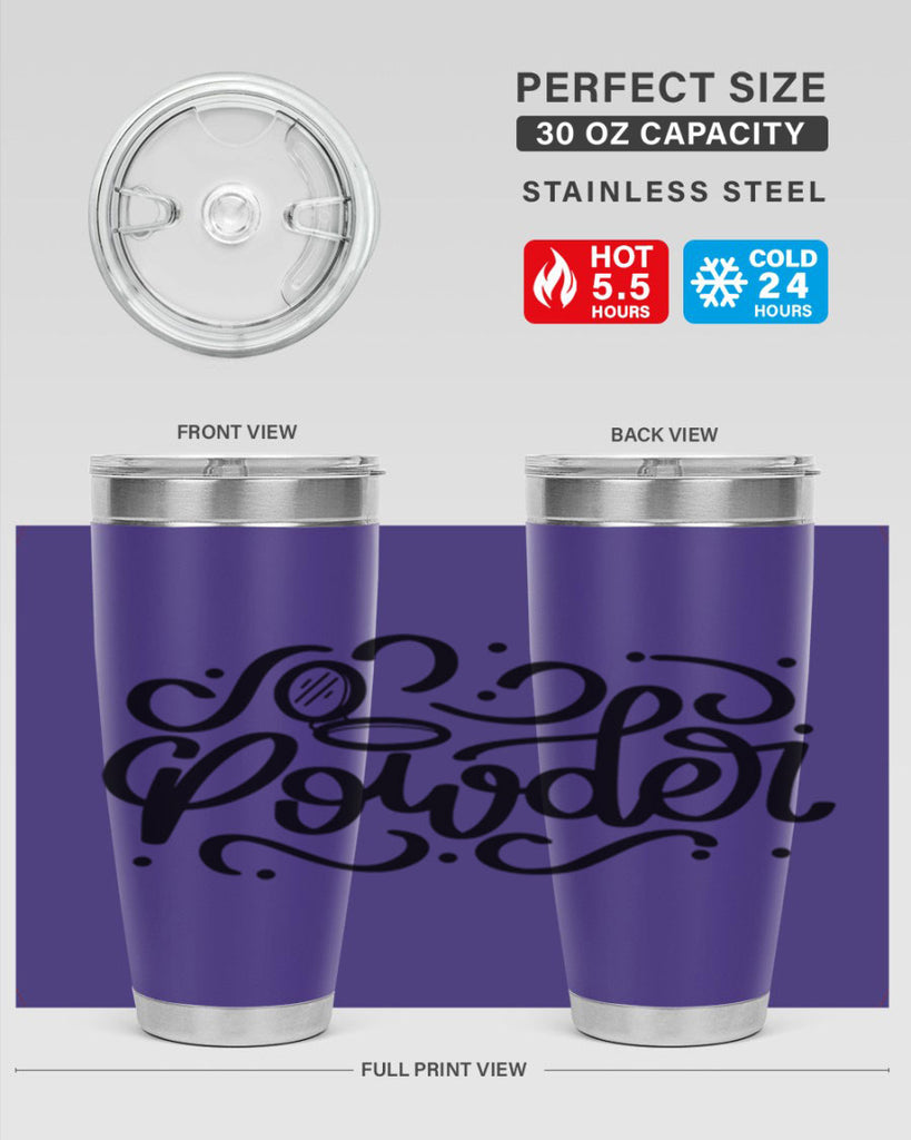 SinglePowder Style 24#- make up- Tumbler