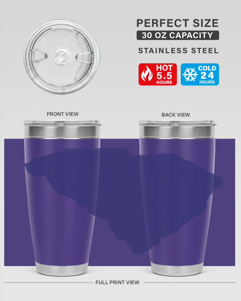 South Carolina 11#- stateflags- Tumbler