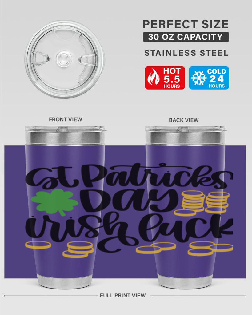 St Patricks Day Irish Luck Style 28#- St Patricks Day- Tumbler