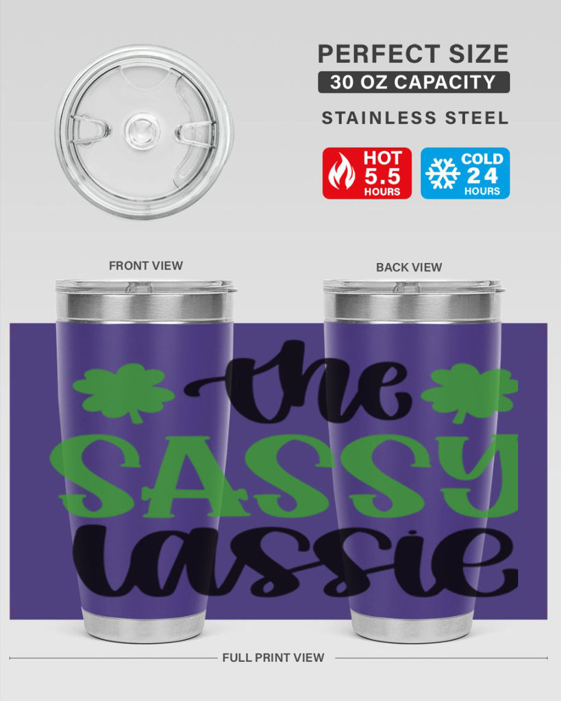 The Sassy Iassie Style 26#- St Patricks Day- Tumbler