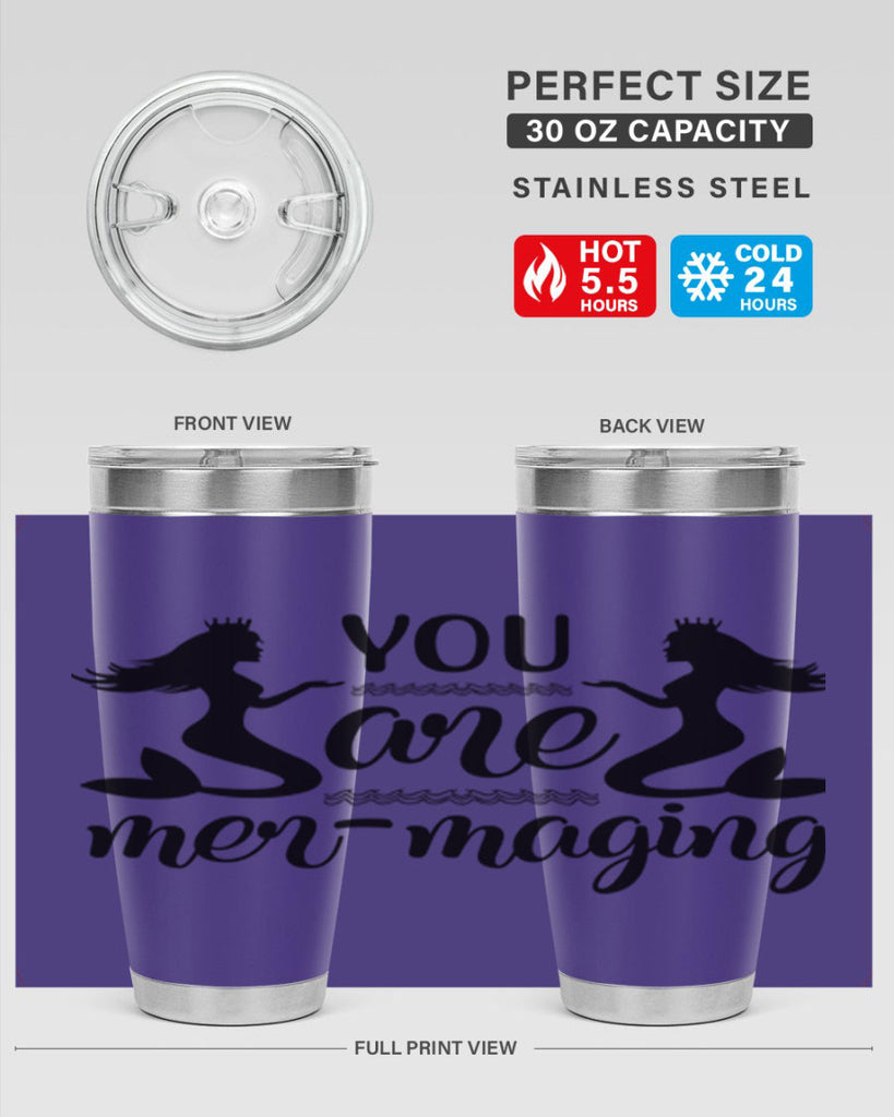 You are mermaging design 686#- mermaid- Tumbler