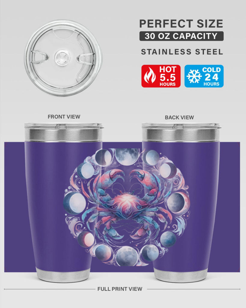 cancer 169#- zodiac- Tumbler