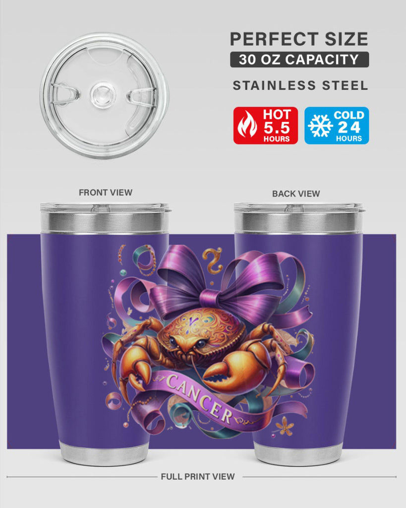 cancer 173#- zodiac- Tumbler