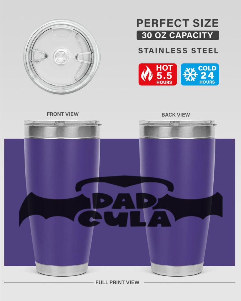 dadcula 80#- halloween- Tumbler