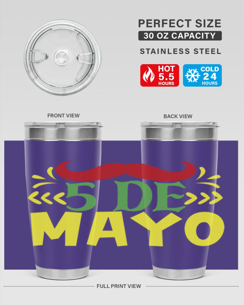 de mayo 5#- cinco de mayo- Tumbler