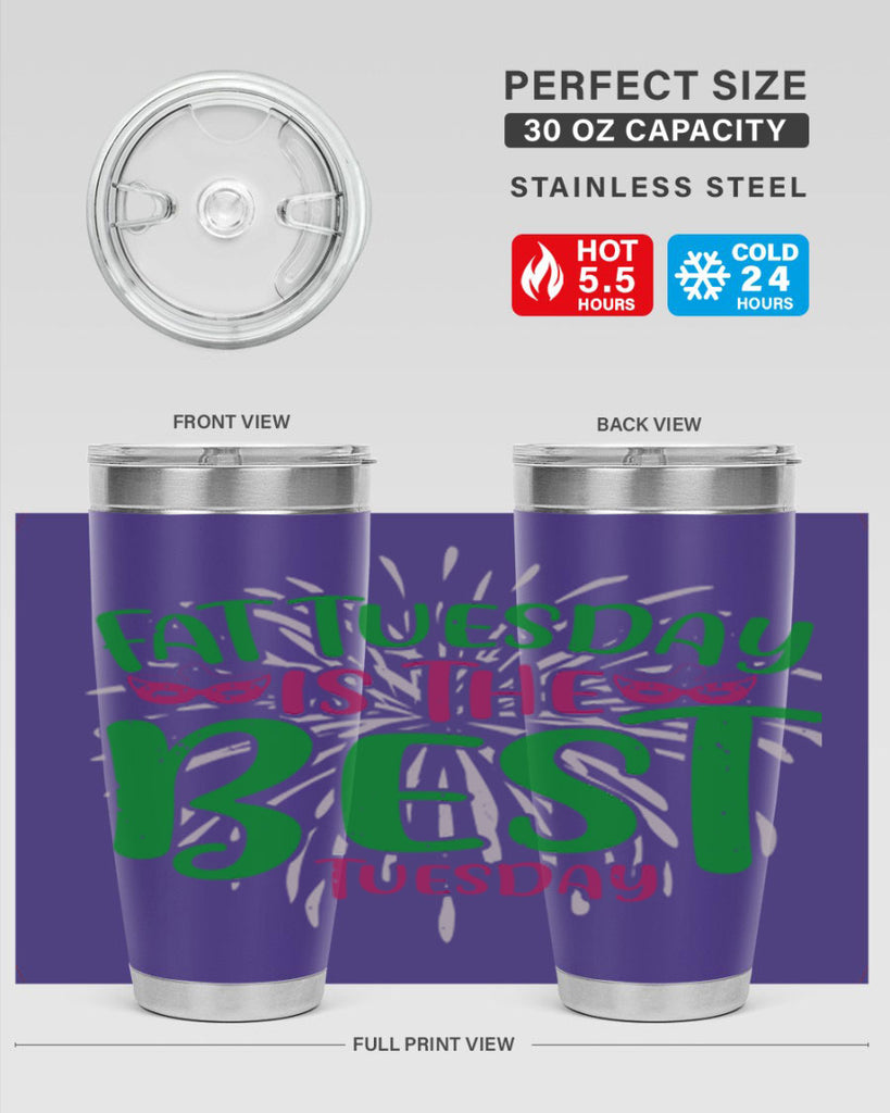 fat tuesday is the best tuesday 88#- mardi gras- Tumbler