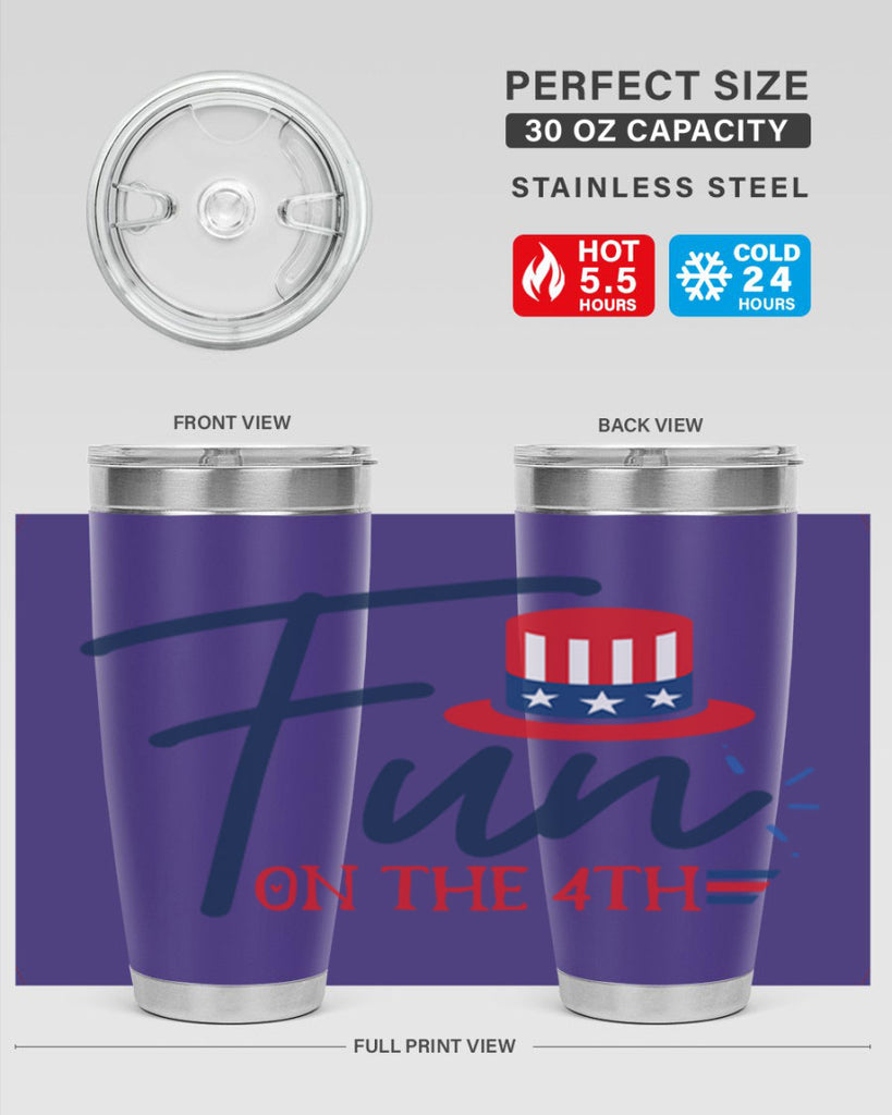 fun on the th Style 18#- Fourt Of July- Tumbler