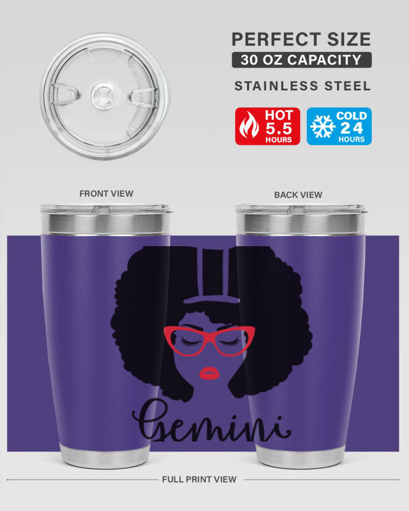 gemini 235#- zodiac- Tumbler