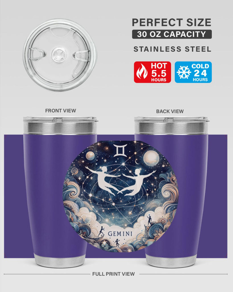 gemini 249#- zodiac- Tumbler