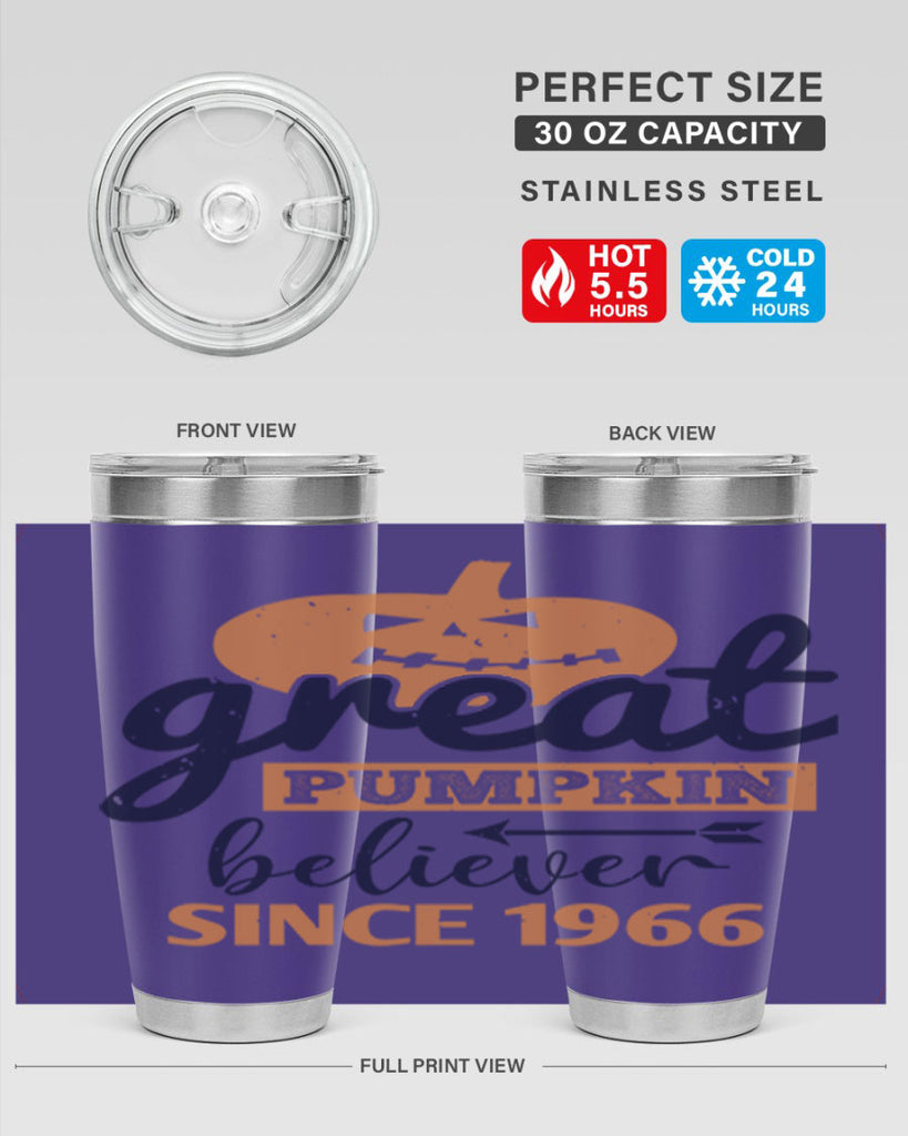 great pumpkin believer since 114#- halloween- Tumbler