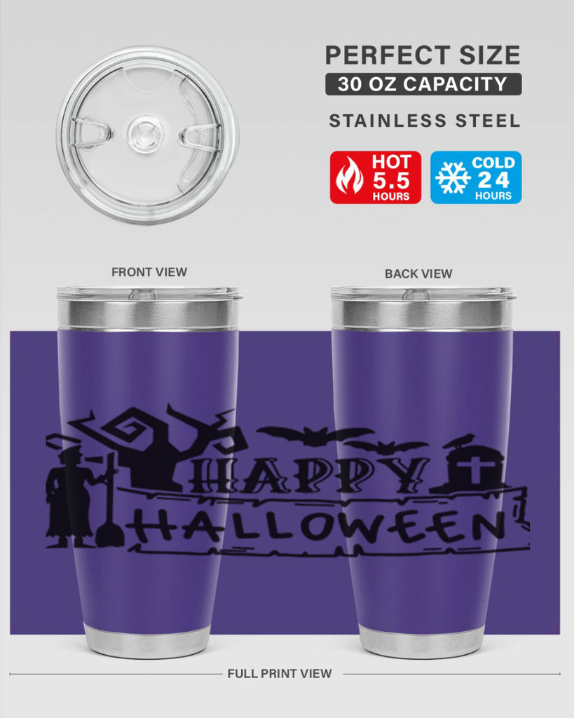 happy halloween 69#- halloween- Tumbler