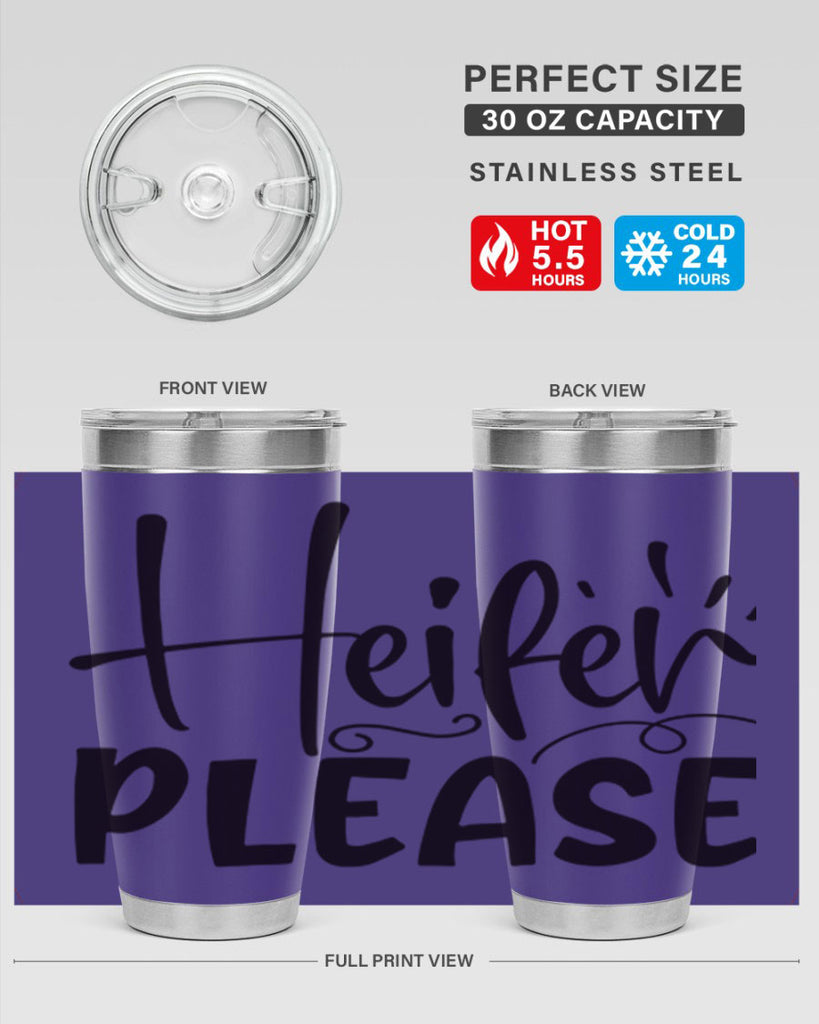 heifer please 91#- kitchen- Tumbler