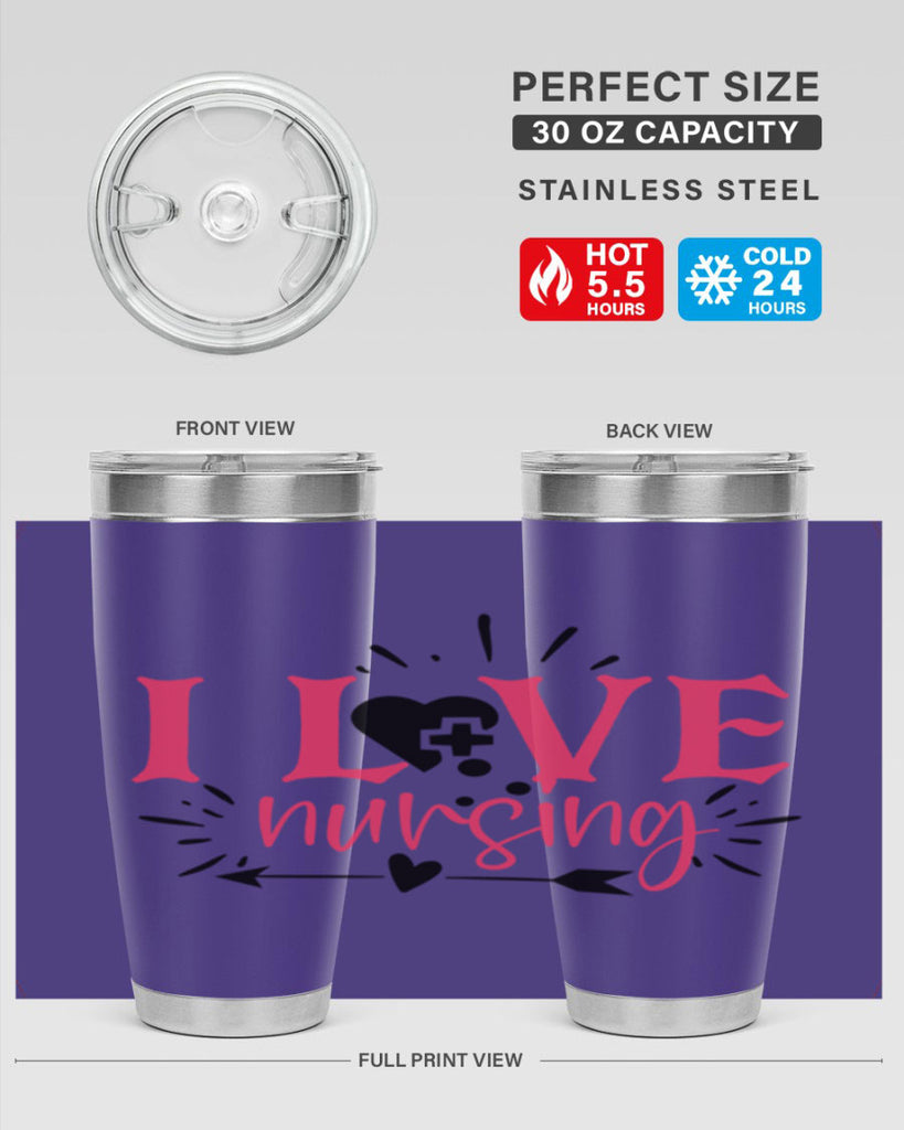 i love nursing Style Style 174#- nurse- tumbler