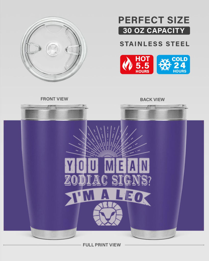 leo 309#- zodiac- Tumbler