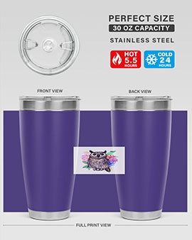 owl 3#- owl- Tumblers