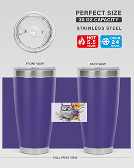 owl 4#- owl- Tumblers