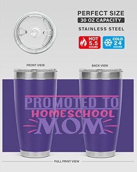 promoted to homeschool mom Style 49#- corona virus- Tumbler