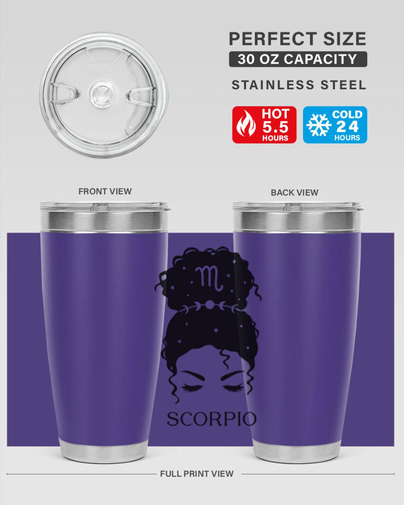 scorpio 453#- zodiac- Tumbler