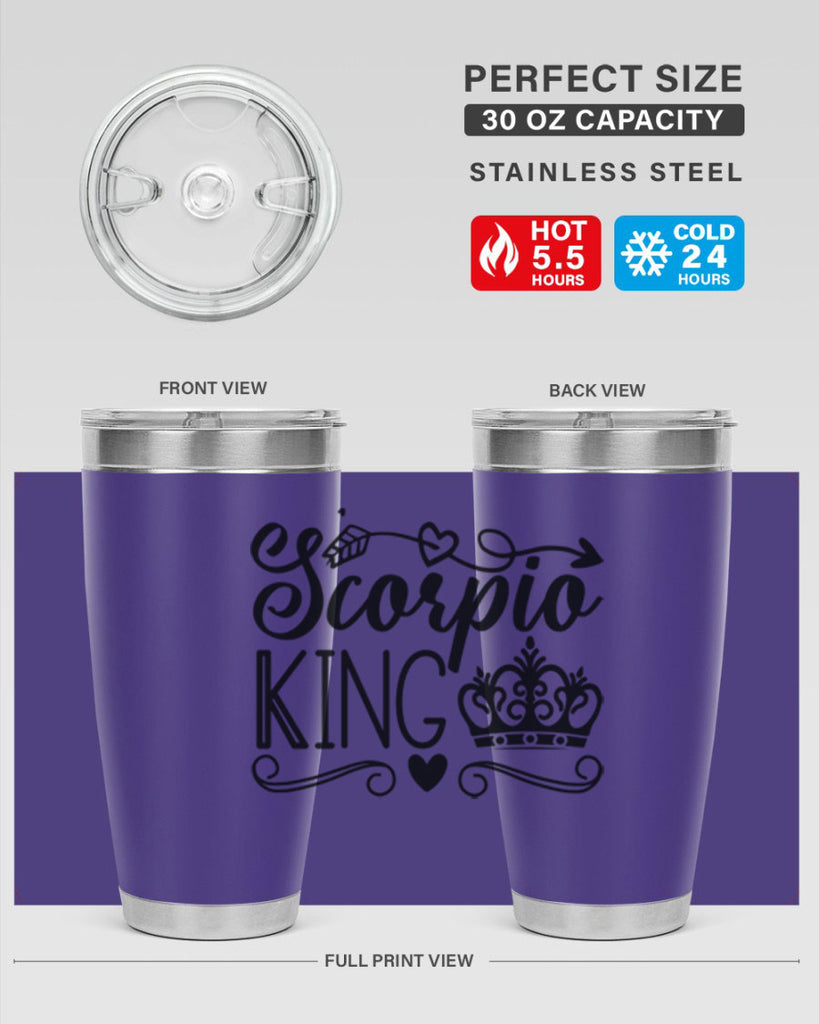 scorpio king 443#- zodiac- Tumbler