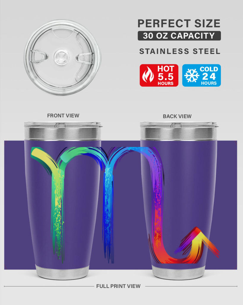 scorpio n 464#- zodiac- Tumbler