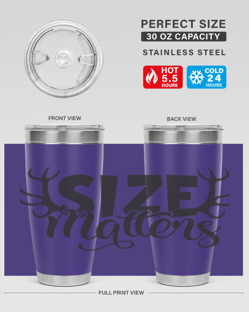 size matters 2#- hunting- Tumbler