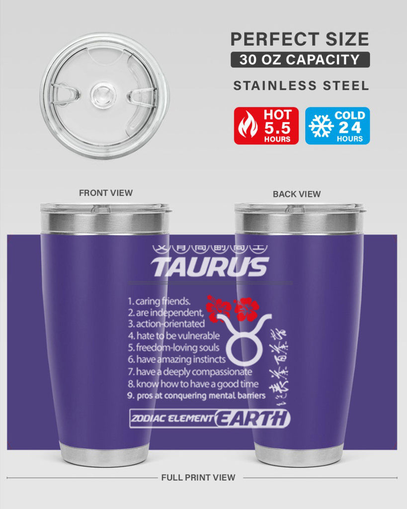 taurus 518#- zodiac- Tumbler