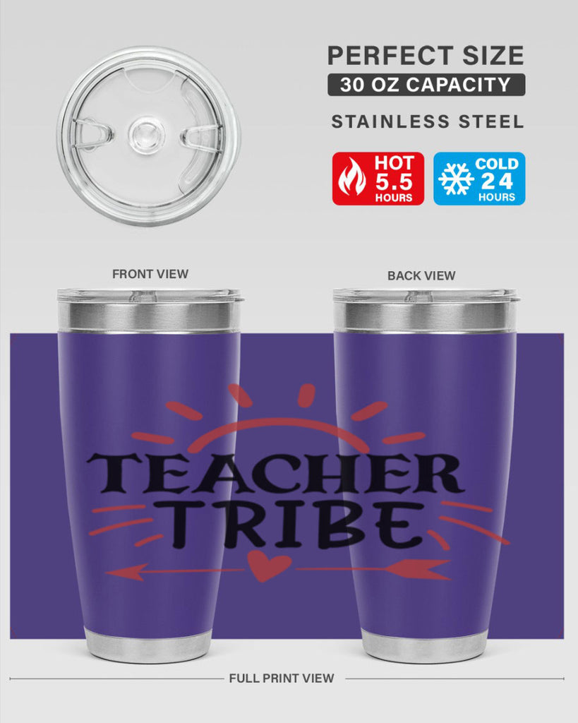 teacher tribe Style 201#- teacher- tumbler