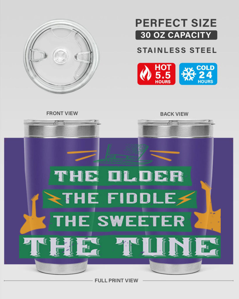 the older the fiddle the sweetrt the tune Style 9#- St Patricks Day- Tumbler