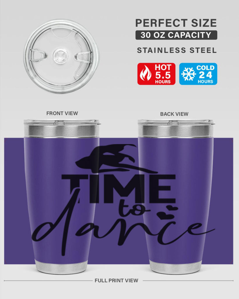 time to dance 84#- ballet- Tumbler