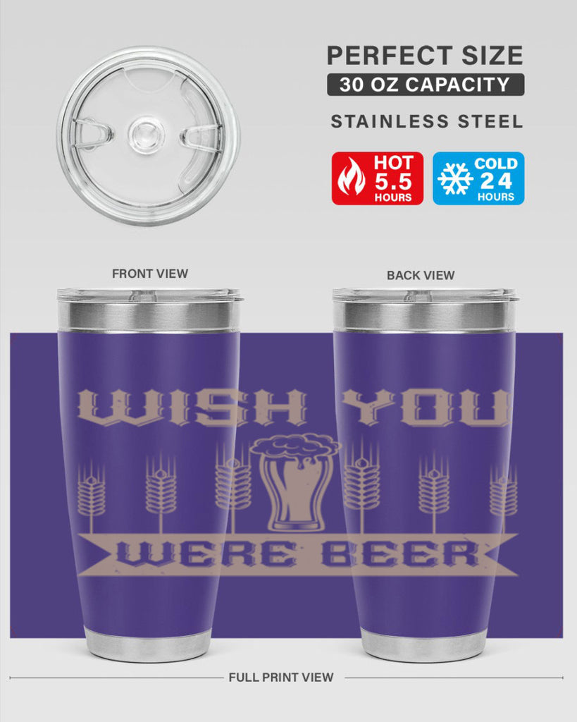 wish you were beerr 1#- beer- Tumbler