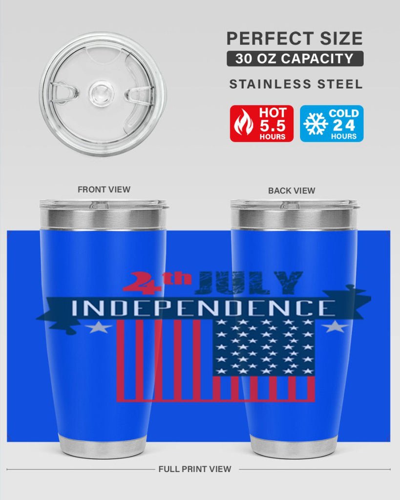 4th July Independent Style 65#- Fourt Of July- Tumbler