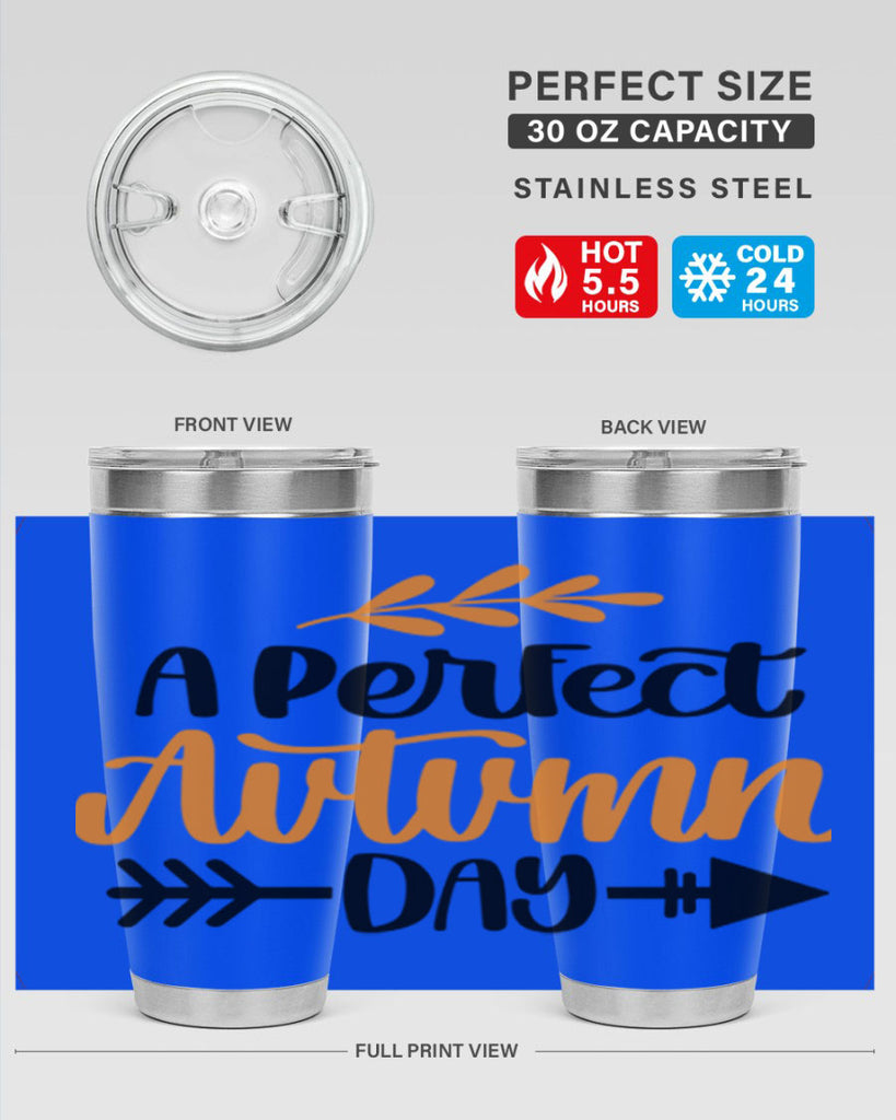 A Perfect Autumn Day 470#- fall- Tumbler