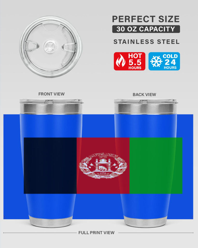 Afghanistan 197#- world flags- Tumbler