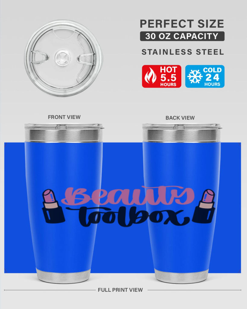 Beauty Toolbox Style 134#- make up- Tumbler