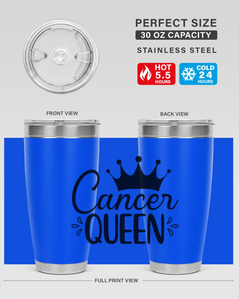 Cancer queen 161#- zodiac- Tumbler