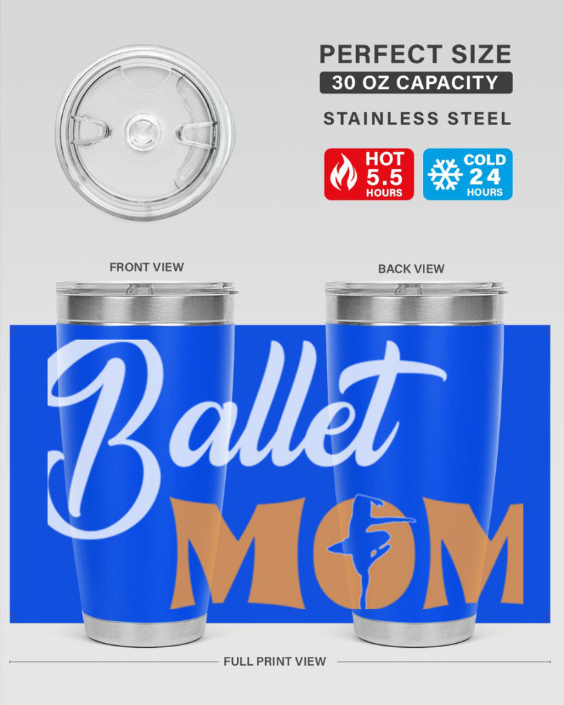 Fitted Dance Mom Ballet SVG Ballet 40#- ballet- Tumbler