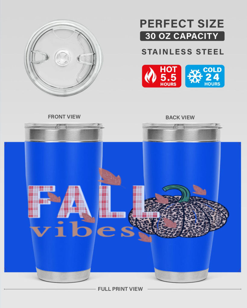 Happy Thanksgiving 252#- fall- Tumbler