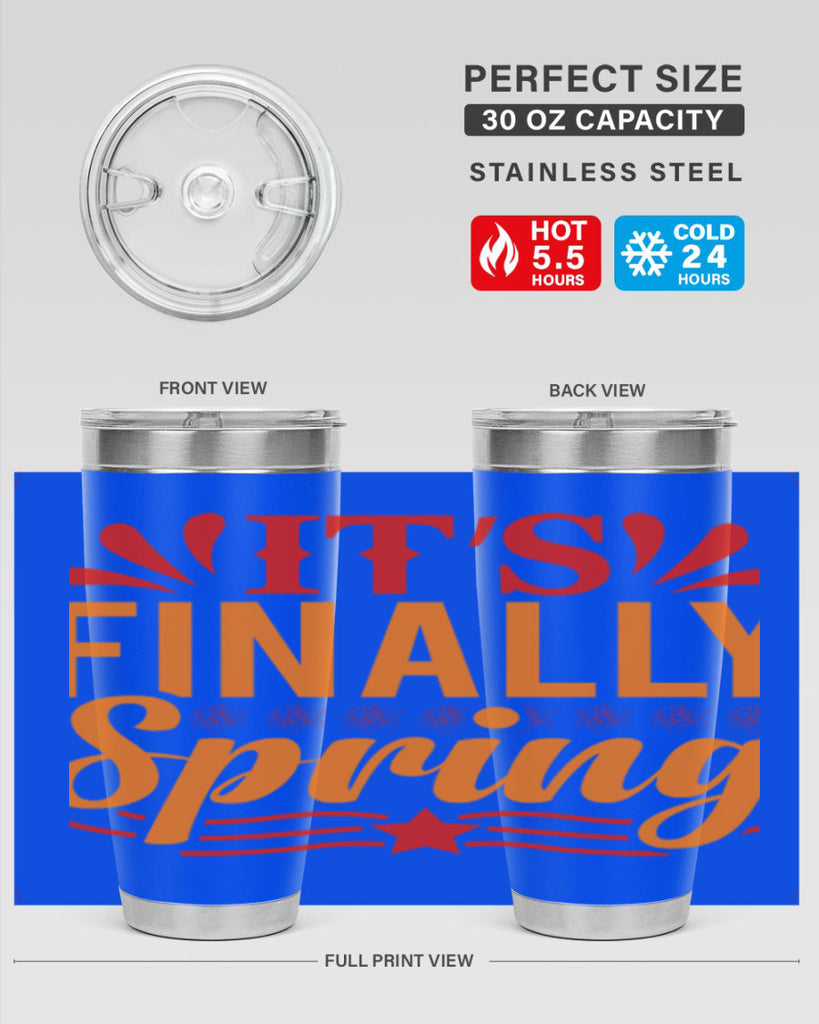 It’s finally spring 288#- spring- Tumbler