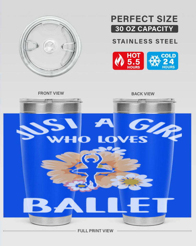 Just a Girl Who Loves Ballet 56#- ballet- Tumbler