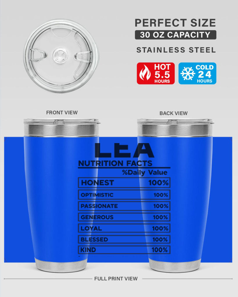 Lea Nutrition Facts 276#- zodiac- Tumbler